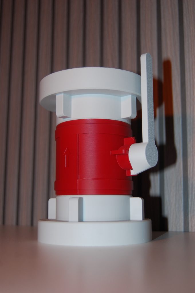 Stiftehalter Absperrorgan
