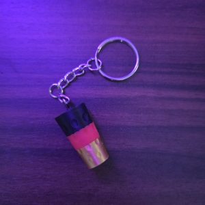 Deutschland Dubbeglasschlüsselanhänger